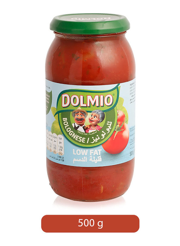 Dolmio Pasta Sauce Bolognese with Low Fat, 500g