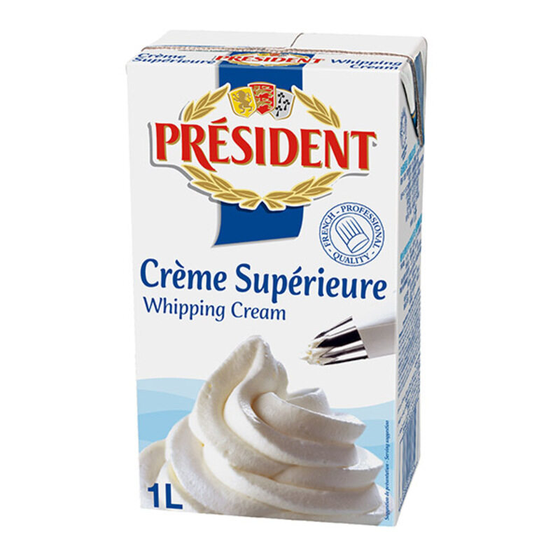

President Whipping Cream, 1 Liters