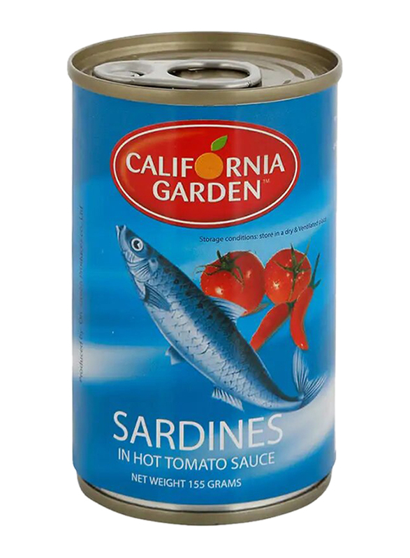 California Garden Sardine In Hot Tomato Sauce, 155g