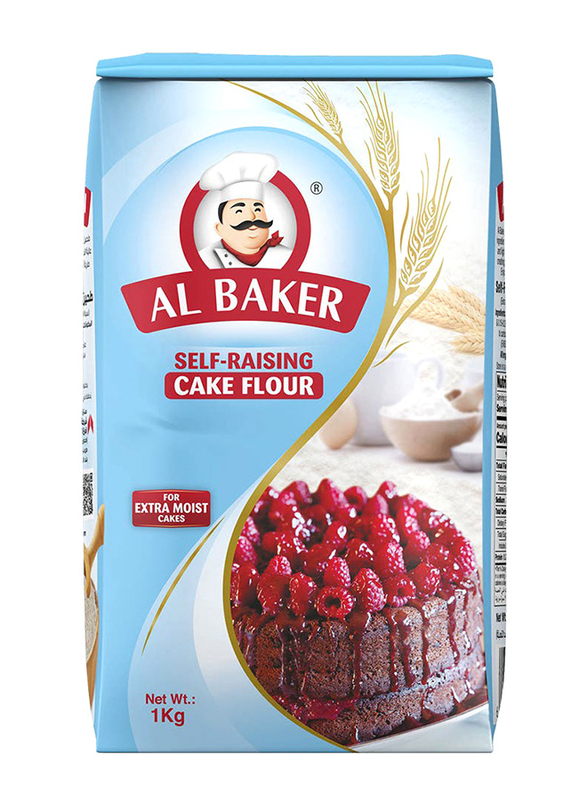 Al Baker Self Raising Cake Flour, 1 Kg