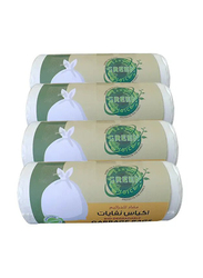 Earth Green Choice Garbage Bags 10 Gallons, 54 x 60cm, 4 x 30 Sheets