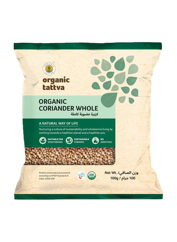 

Organic Tattva Coriander Whole, 100g