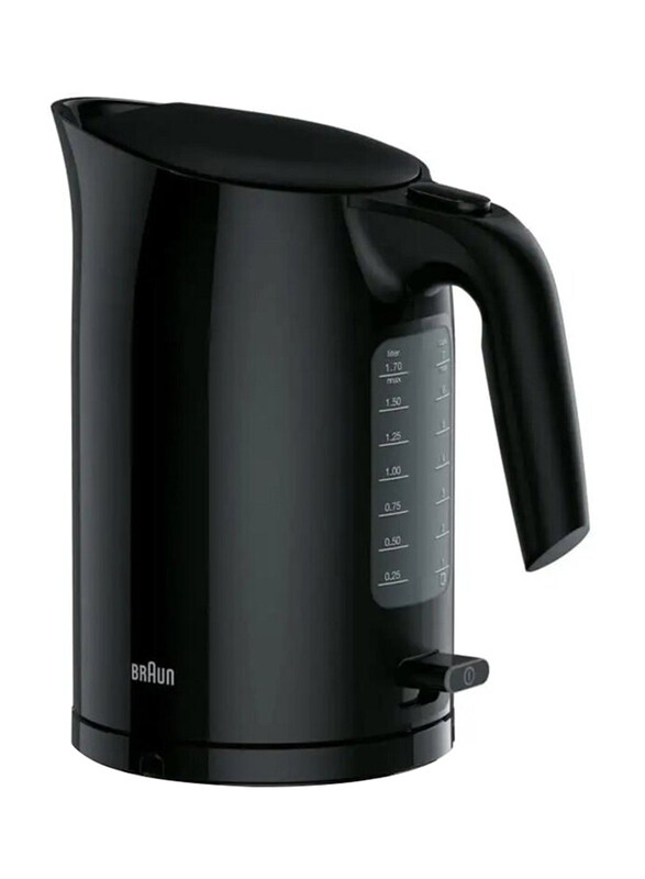 

Braun WK3110 Kettle, 1.7L, 3000 Watts, Black