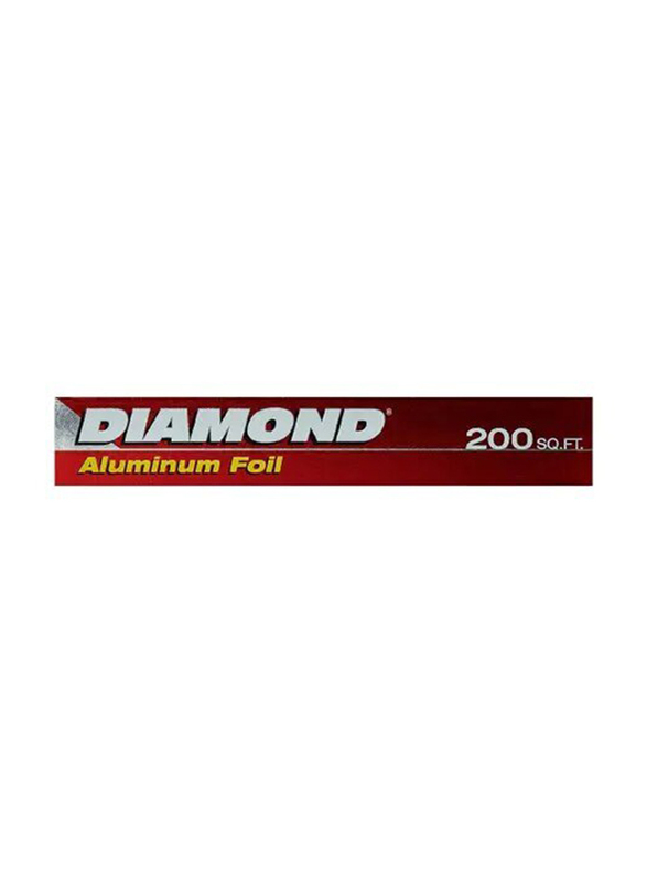 Diamond Alum.Foil, 200 Sq