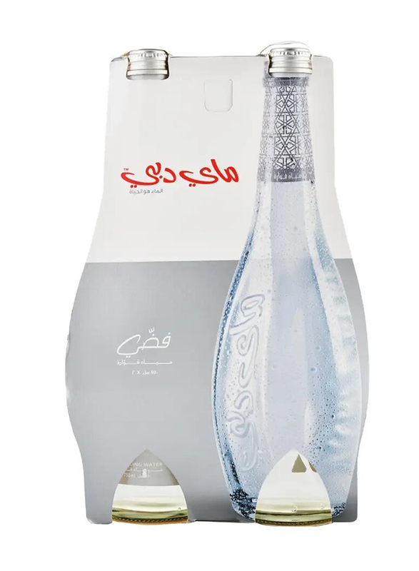 Mai Dubai Silver Sparkling Water - 2 x 750ml