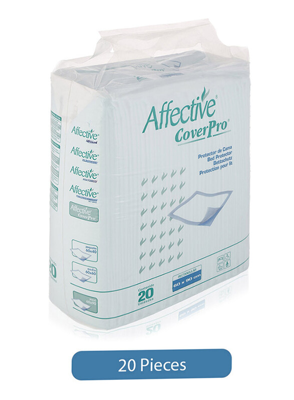 

Affective Cover Pro Bed Protector Sheet, 20 Pieces, White