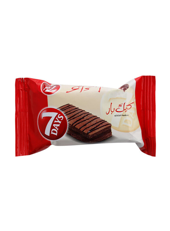 

7Days Cake Bar with Cocoa Filling, 25g