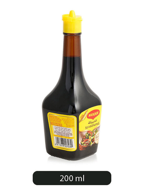 

Maggi Seasoning Sauce Glass Bottle, 200ml