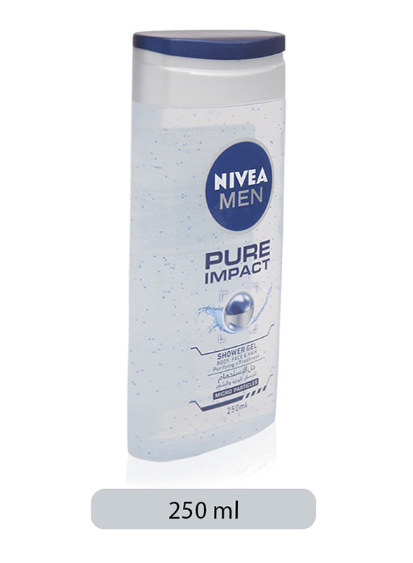 Nivea Men Pure Impact Shower Gel, 250ml
