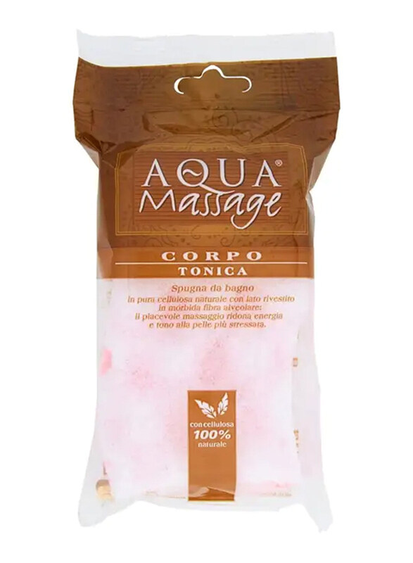 

Arix Aqua Massage Corpo Tonica Bath Sponge, Pink, 1 Piece