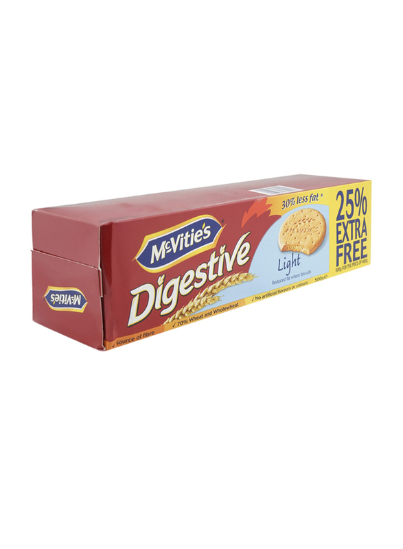 McVitie's Digestive Light Biscuits, 1 Piece x 500g