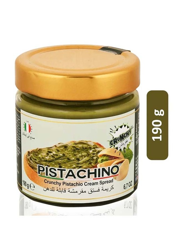 Pistachino Crunchy Pistachio Cream Spread - 190 g
