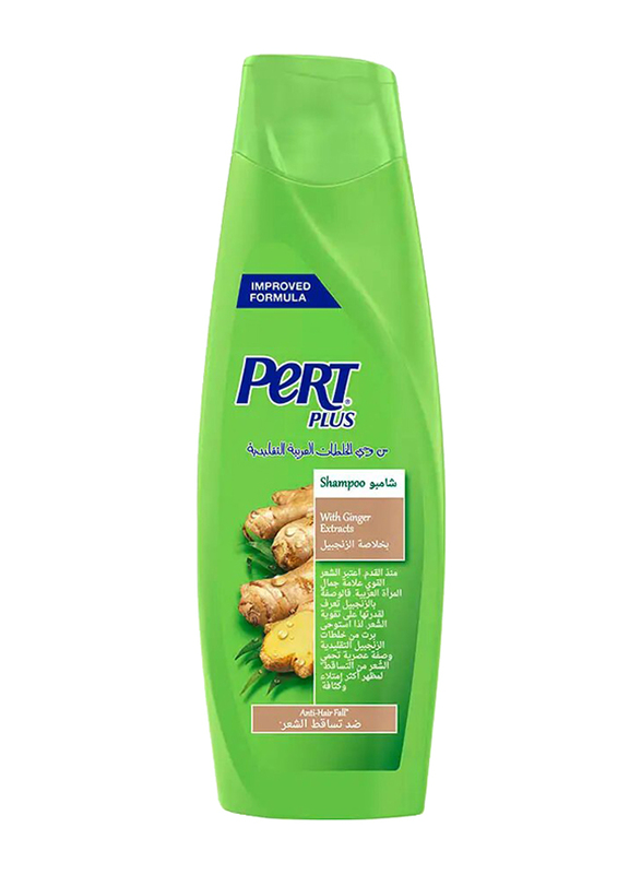 Pert Plus Shampoo With Ginger for Hair Loss, 400ml