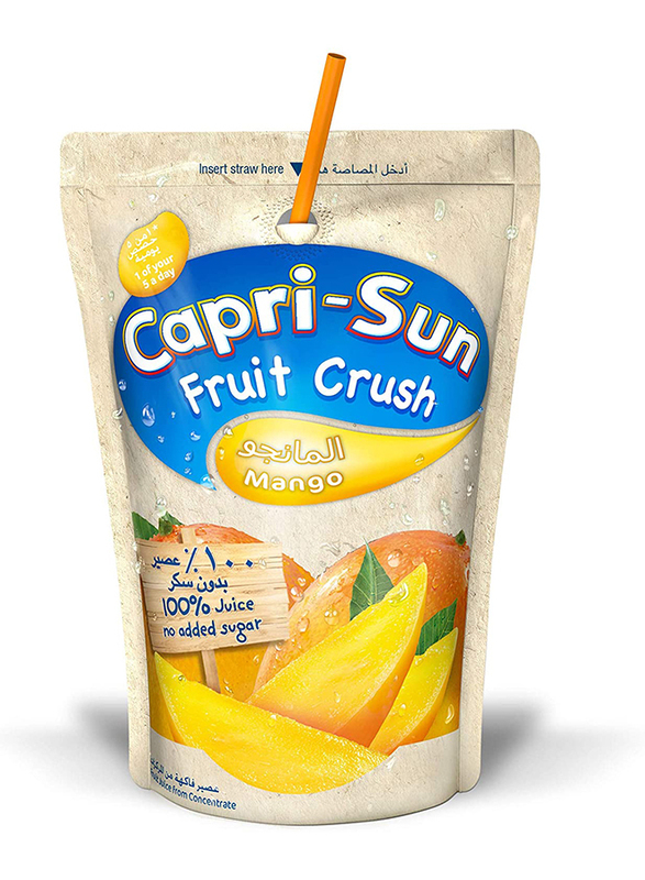 Capri Sun Mango Fruit Crush Juice