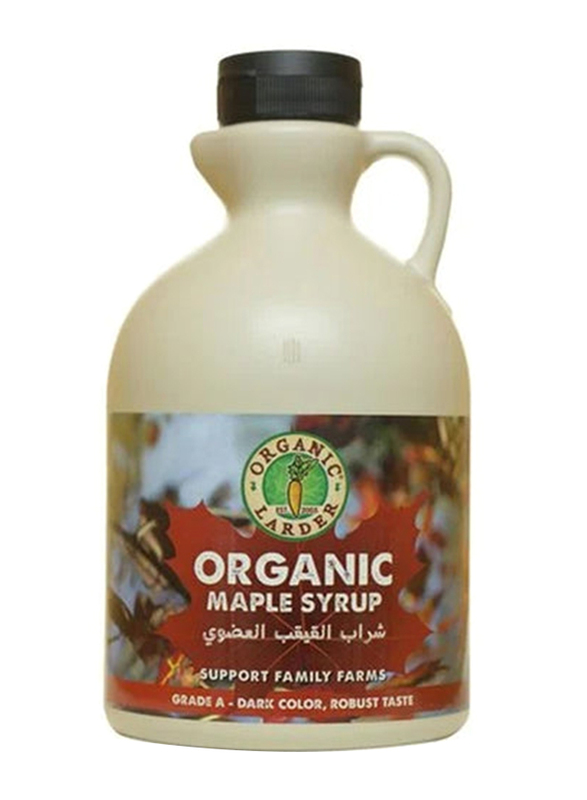 Organic Larder Grade A Dark Maple Syrup, 950ml