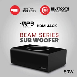 Clikon Beam Sound Bar Series, 80W, Black