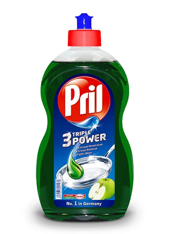 Pril Triple Power Dishwashing Liquid, 500ml