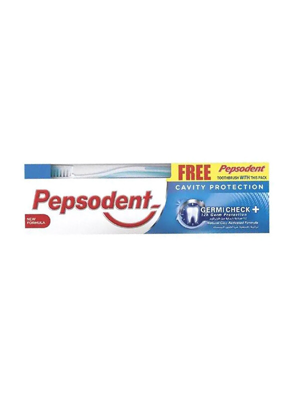 

Pepsodent Germicheck Toothpastes With Toothbrush Free - 150G