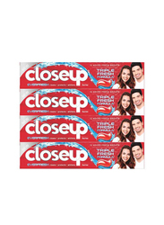 Closeup Tooth Paste Red Hot - 4 x 75ml