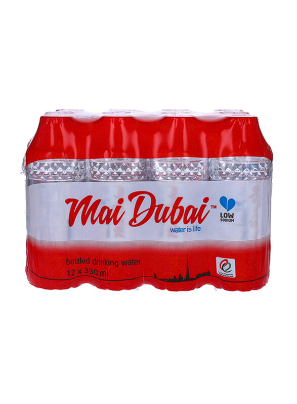 

Mai Dubai Pure Bottled Drinking Water, 12 x 330 ml