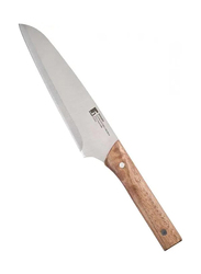 Bergner 20cm Stainless Steel Nature Chef Knife, Silver