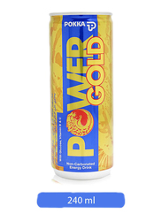 Pokka Power Gold Non Carbonated Energy Drink Can, 240ml