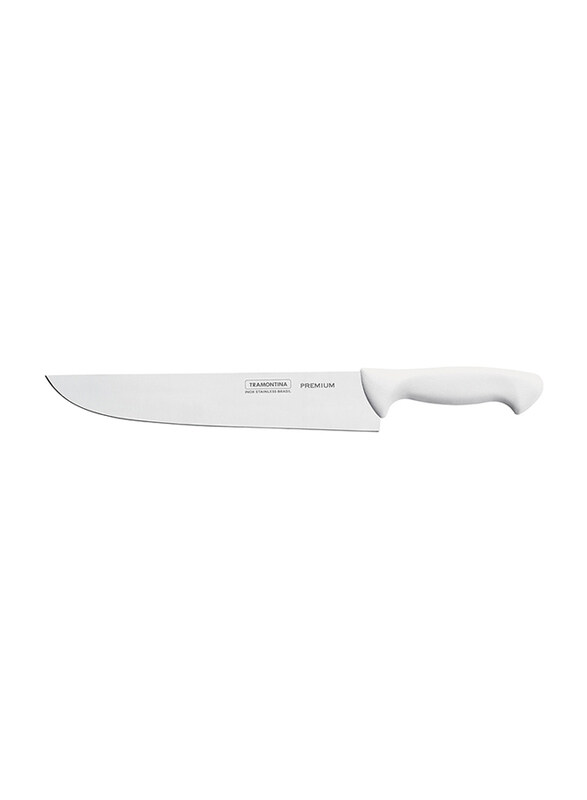 

Premium 7-inch Stainless Steel Meat Knife, White