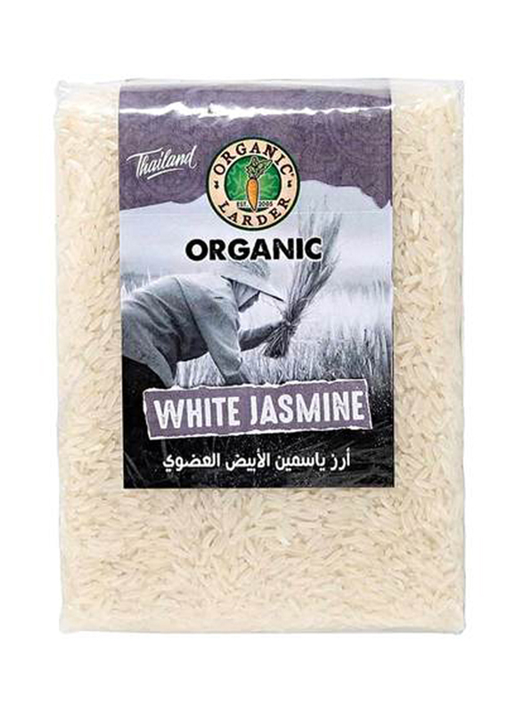 Organic Larder White Jasmine Rice, 1 Kg