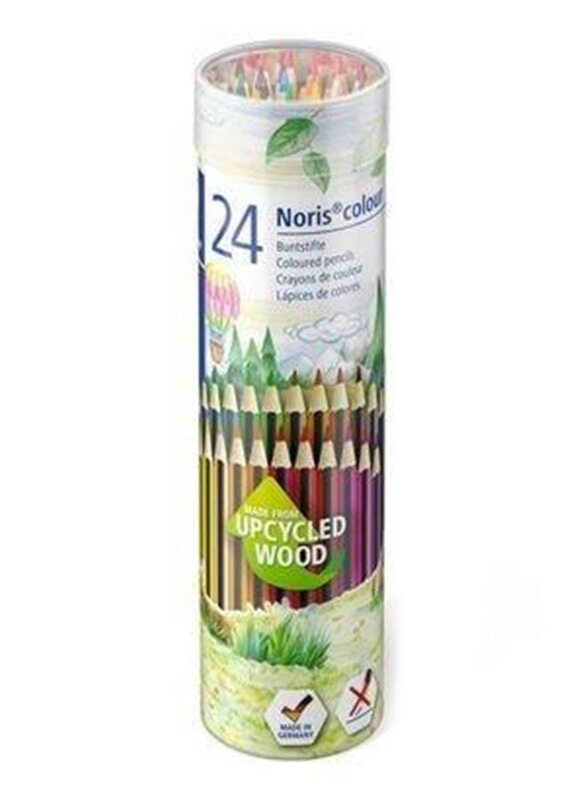 

Staedtler StaEDT Perfumeler Noris Colour Pencils Set with Cylinder Case, 24 Pieces, Multicolour