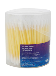 Sea Pearl Cotton Buds, 200 Pieces