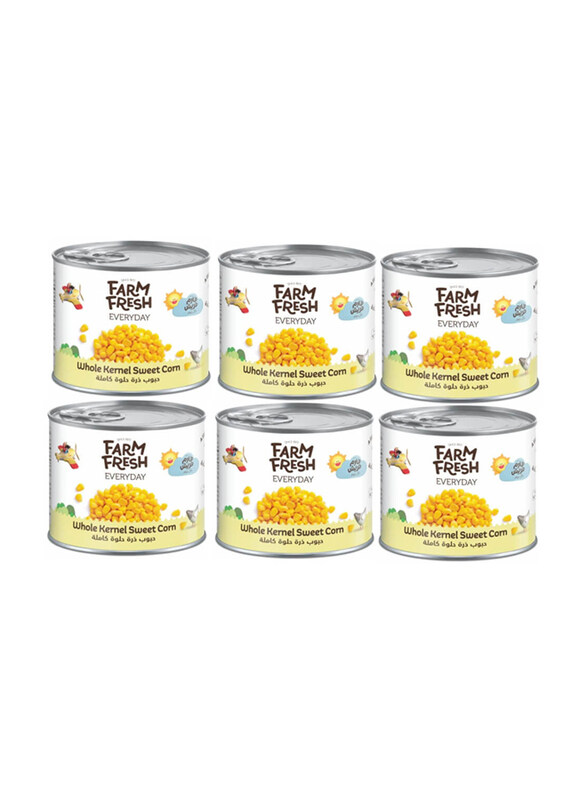 

Farm Fresh Whole Kernel Sweet Corn, 200g