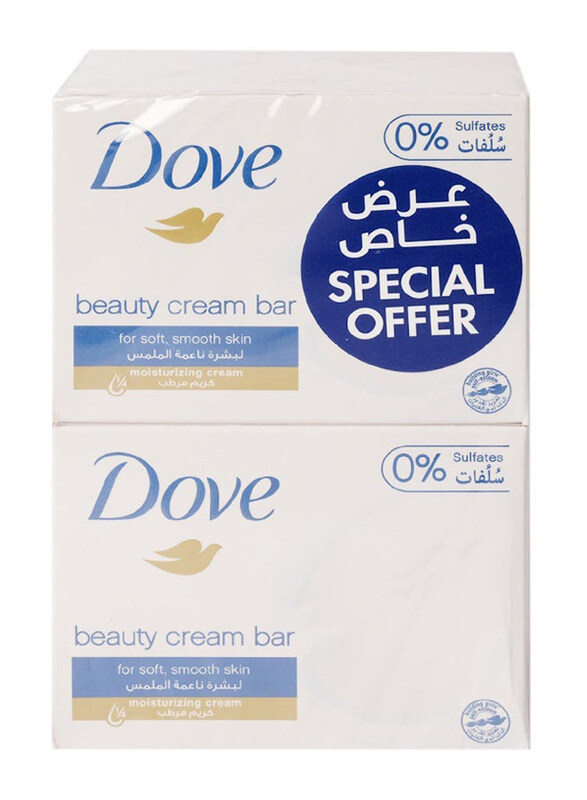 

Dove Beauty Cream Soap Bar, 4 x 160g