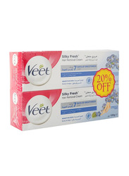 Veet Cream Sensitive Skin - 100ml, 2 Pack