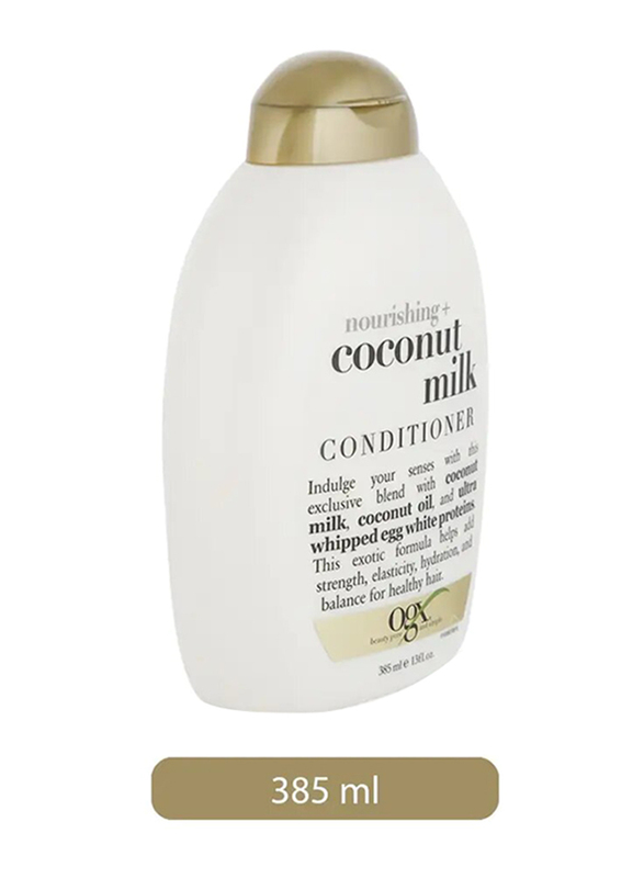 Ogx Nourishing + Coconut Milk Conditioner, 385ml