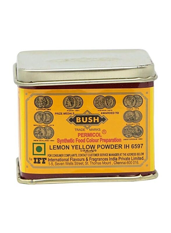 

Bush Lemon Yellow Food Colour, 100g