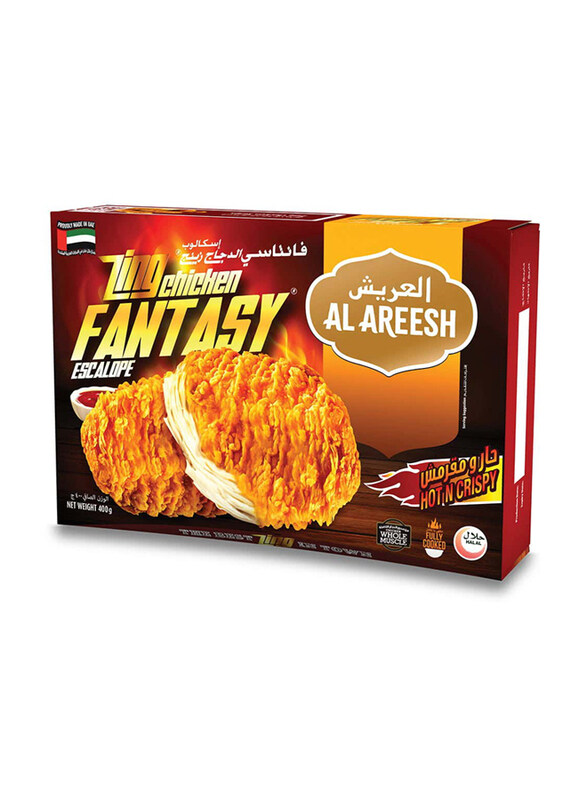 

Al Areesh Zing Chicken Fantasy Escalope, 400g
