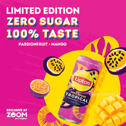 Lipton Tropical Zero Sugar Ice Tea, 320ml