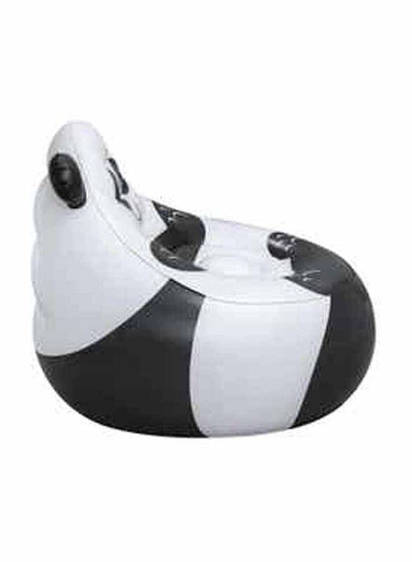 Bestway Inflatable Armchair, 72x72x64cm, Black/White