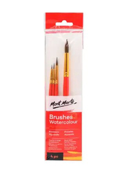 Mont Marte Gallery Series Brush Set Watercolour, 4 Pieces