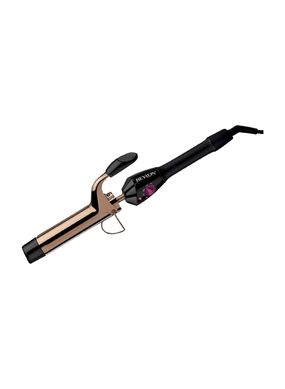 Revlon Salon Long Lasting Curling Iron Styler, Rvir 1159, Black/Bronze