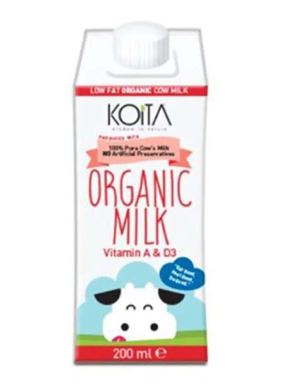 

Koita Organic Low Fat Milk, 200ml