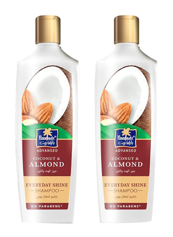 

Parachute Advansed Everyday Shine Shampoo with Almond and Coconut, 2 x 340ml