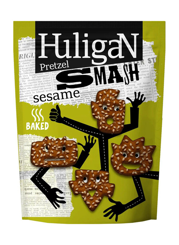 

Huligan Smash Pretzels Sesame, 70g