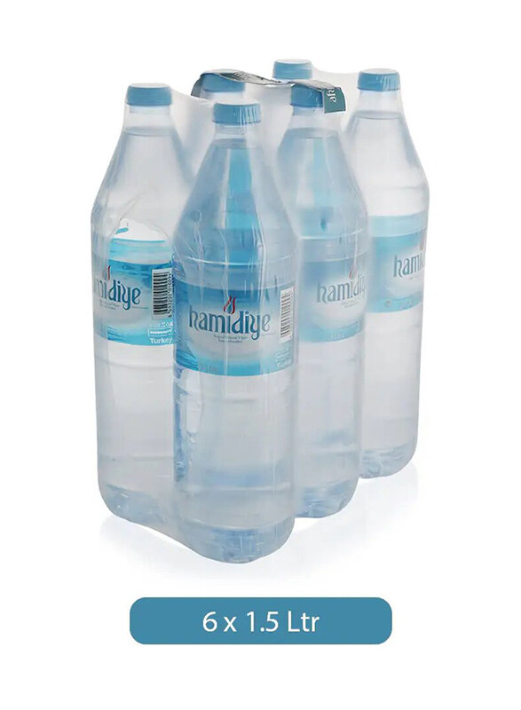 Hamidiye Natural Mineral Water - 6 x 1.5 Ltr