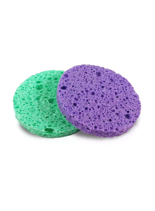 Casalfe Make Up 2 Round Remover Sponge, Multicolour