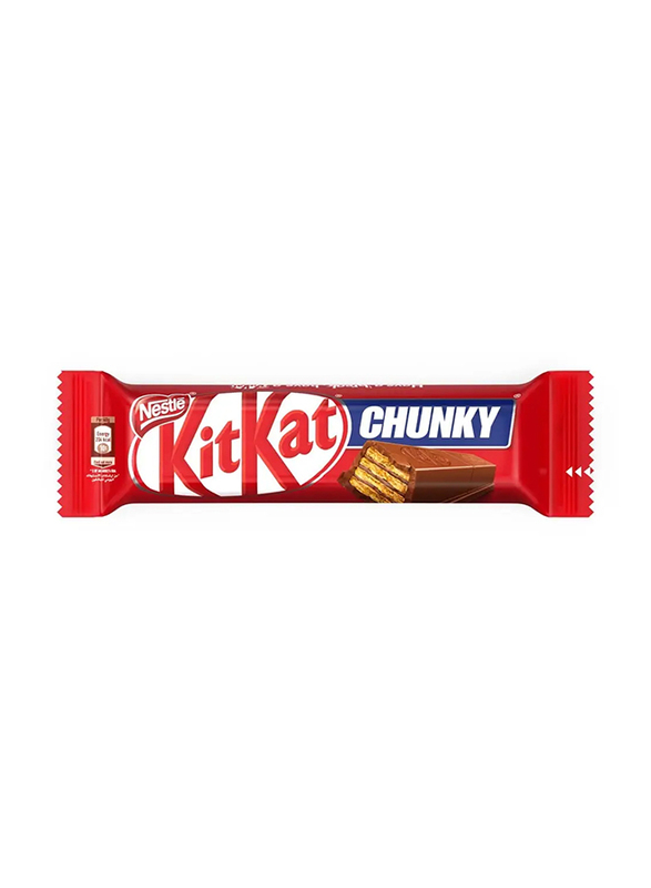 Nestle Kitkat Chunky Chocolate Wafer, 4 x 40g