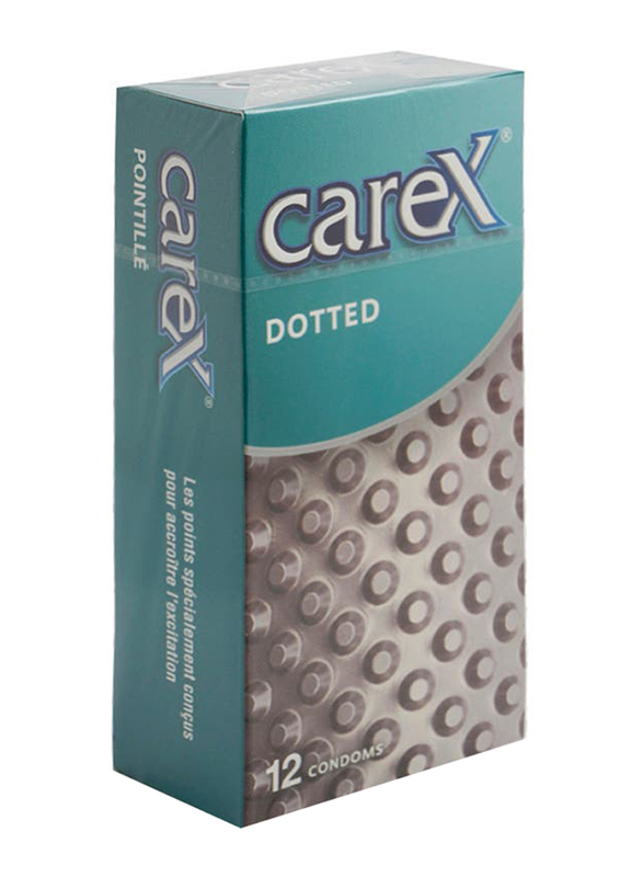 Carex Dotted Condoms, 12 Pieces