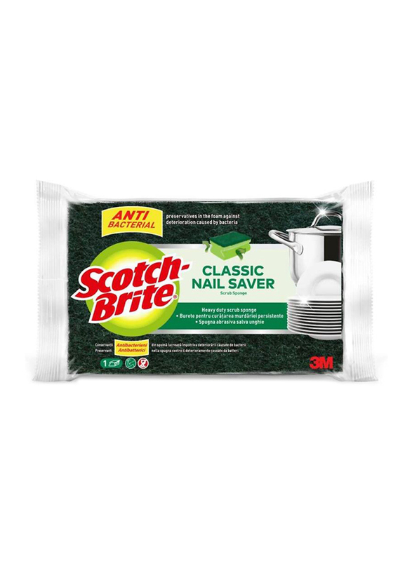 Scotch Brite Classic Nail Save Scrub Sponge