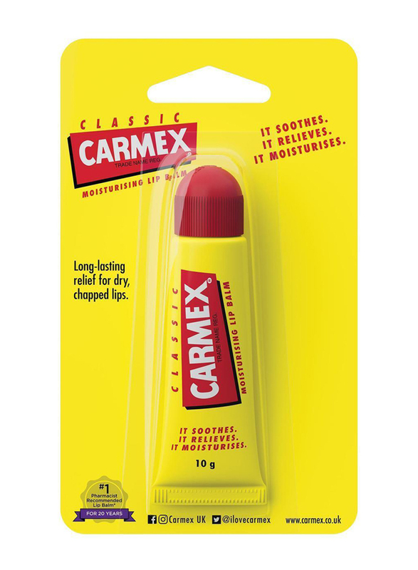 Carmex Moisturizes & Soothes Original Lip Balm, 10g