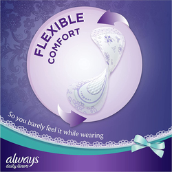 Always Daily Liners Flexible Comfort Protect - 20 Pieces